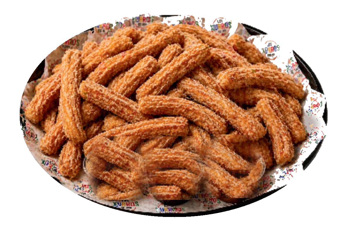 Los Xurros party platter of 65 churros